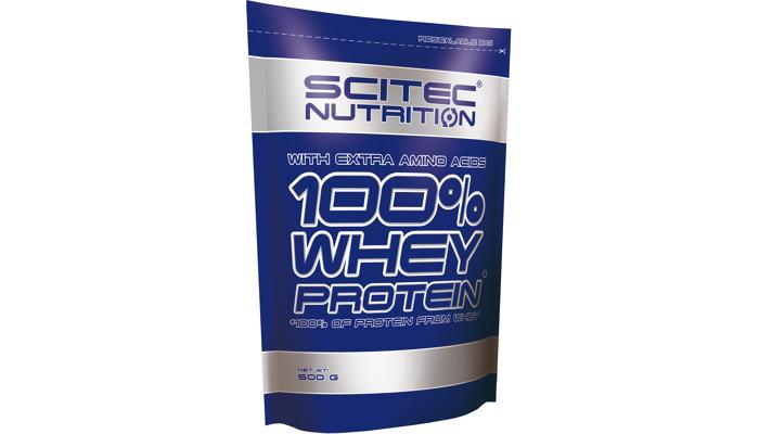 Scitec Nutrition 100% Whey Protein, Bolsa De 500 G