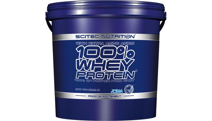 Scitec Nutrition 100% Whey Protein, Cubo De 5000 G