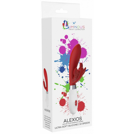 Alexios - Silicona Ultra Suave - 10 Velocidades - Rojo