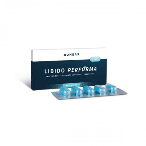 Libido Performa - Estimulador De Erección - 5 Cápsulas