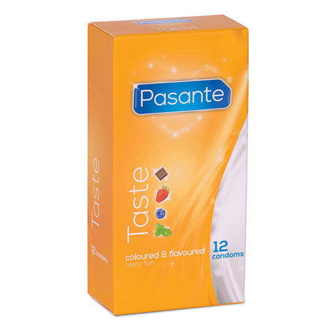 Condones Pasante Taste - 12 Condones