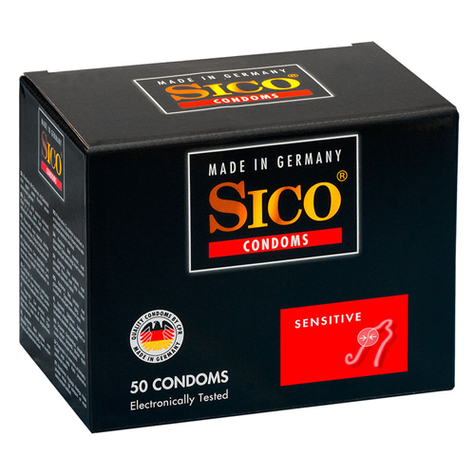 Sico Sensitive - 50 Condones