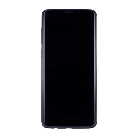 Samsung G965f Galaxy S9 Plus- Pieza De Repuesto Original - Pantalla Lcd / Táctil Con Marco - Negro