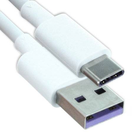 Huawei - Ap71 / Hl-1289 - Cable De Carga Rápida / Cable De Datos Usb Tipo-C - Blanco