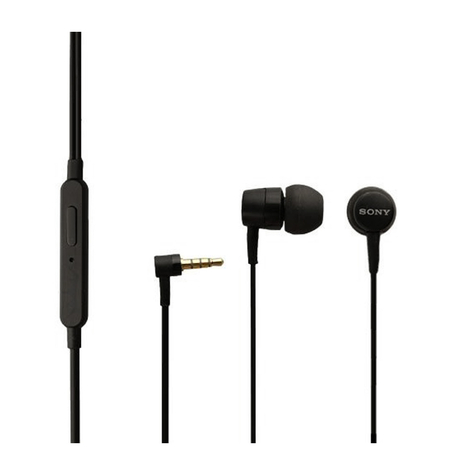Sony - Mh750 - Auriculares Estéreo - Conector De 3,5 Mm &Gt; Negro