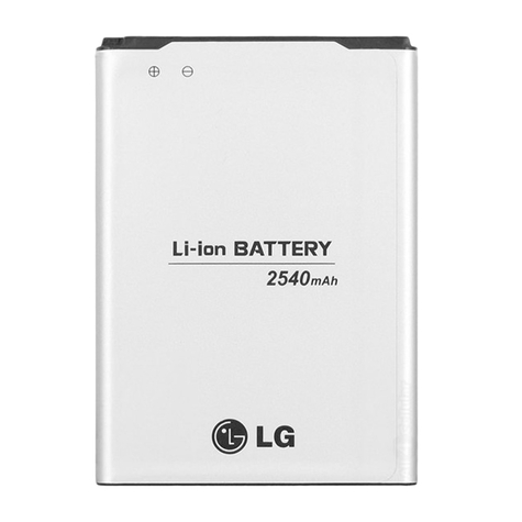 LG - BL-54SH - Batería de iones de litio - Optimus LTE IIII, LTE 3, F7, G2 Mini, D620, D620R - 2540mAh