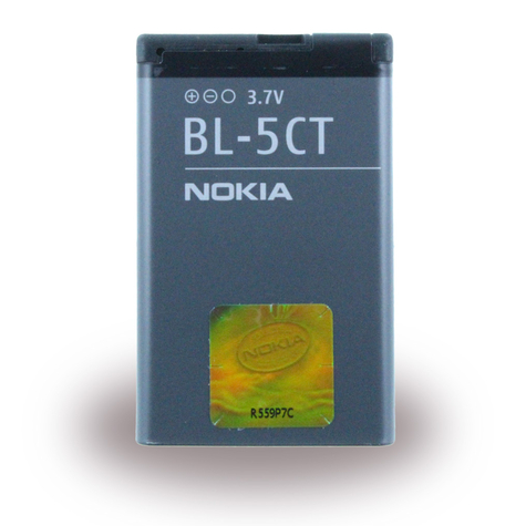 Nokia - BL-5CT - Batería de iones de litio - 6303i classic - 1050mAh