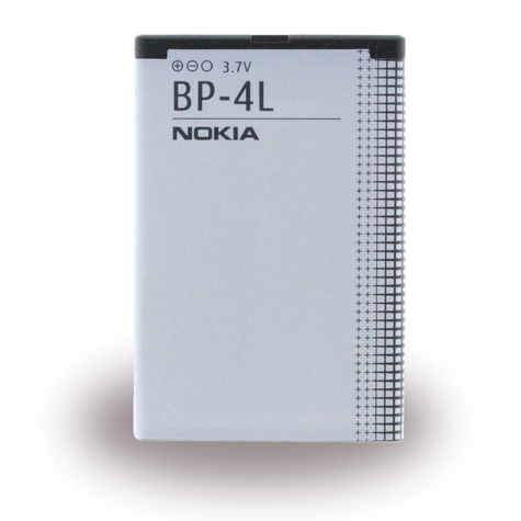 Nokia - BP-4L - Batería de iones de litio - 6650 Fold - 1500mAh