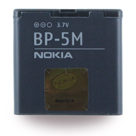 Nokia - Bp-5m - Batería De Polímero De Litio - 5610 Xpressmusic - 900mah