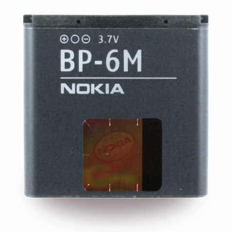 Nokia - BP-6M - Batería de polímero de litio - 3250 - 1070mAh