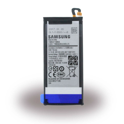 Samsung - Eb-Ba520abe - Batería De Iones De Litio - A520f Galaxy A5 (2017) - 3000mah