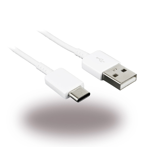 Samsung - Cable De Carga / Datos - Usb A Usb Tipo C - 1,5 M - Blanco