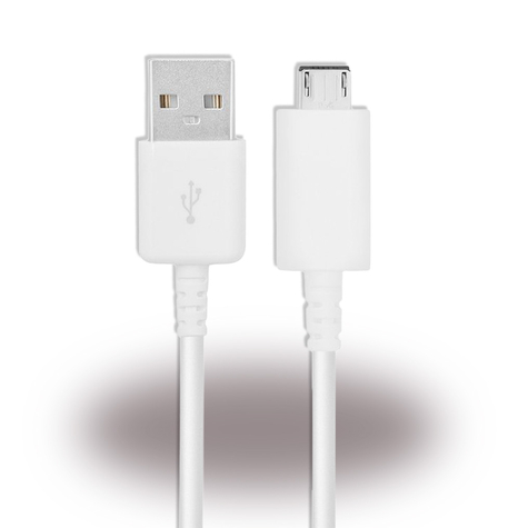 Samsung - Cable de carga / datos - USB a micro USB - 0,8 m - Blanco