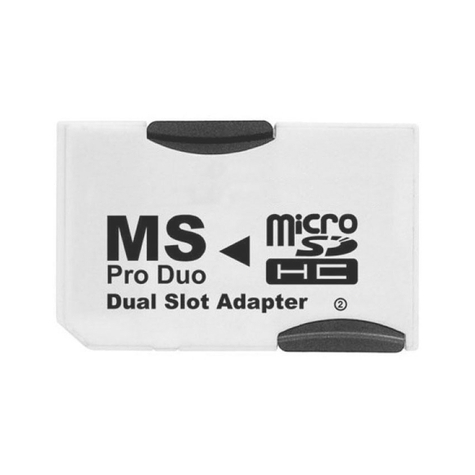 Pro Duo Adapter Für Microsd Dual (For 2x Microsd)