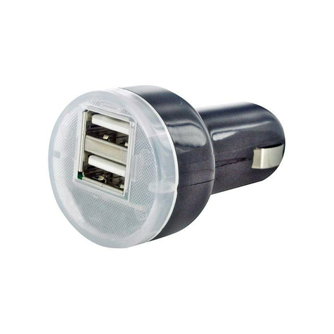 Reekin Cargador universal de enchufe USB doble (2x USB)