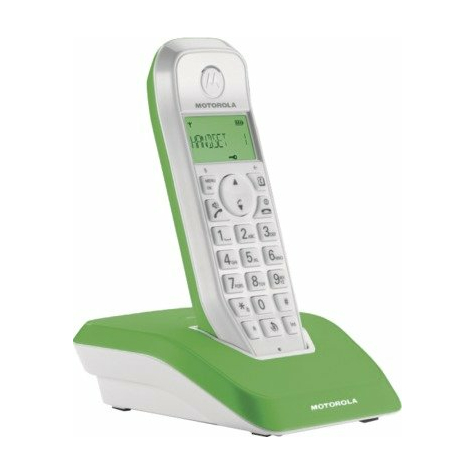 Teléfono inalámbrico DECT Motorola STARTAC S1201, verde