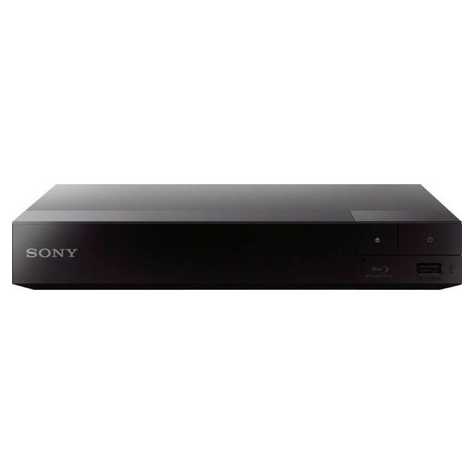 Sony Bdp-S3700 Reproductor De Blu-Ray Con Conexión Usb Y Super Wifi, Negro