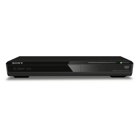 Reproductor De Dvd Sony Dvp-Sr170, Negro