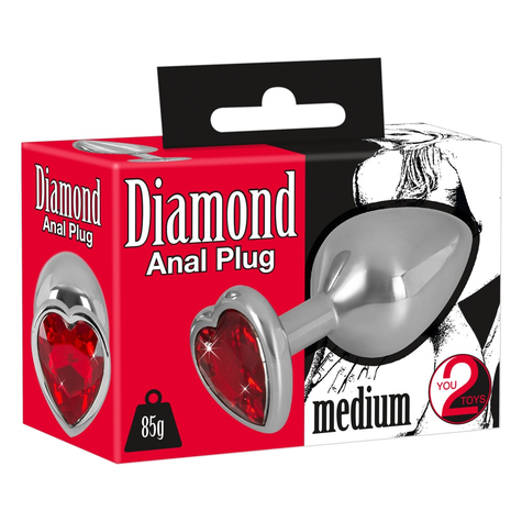 Plug Anal Diamante Mediano