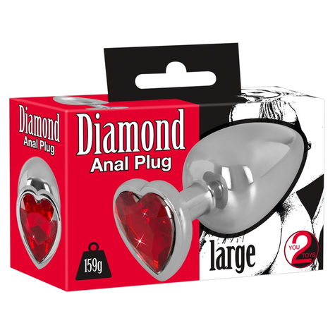 Plug Anal Diamante Grande