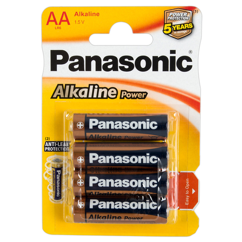 Mignon alcalino Panasonic 4pcs