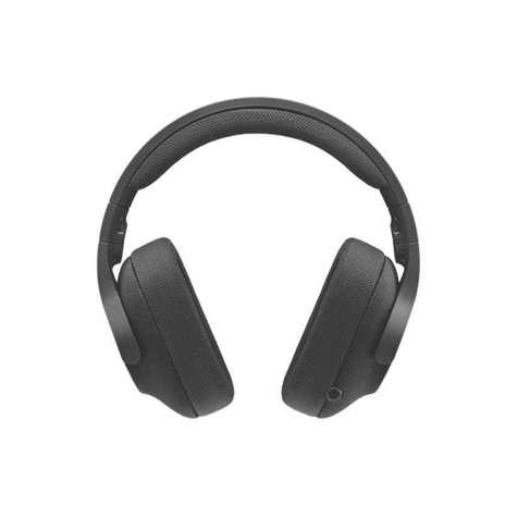 Logitech G433 Auriculares Para Juegos Con Sonido Envolvente 7.1 Negro 981-000668