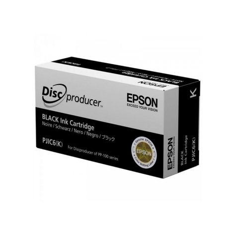 Cartucho De Impresión Epson C13s020452 Negro