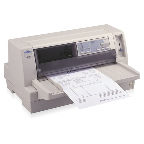 Impresora Matricial Epson Lq-680 Pro 24 Agujas