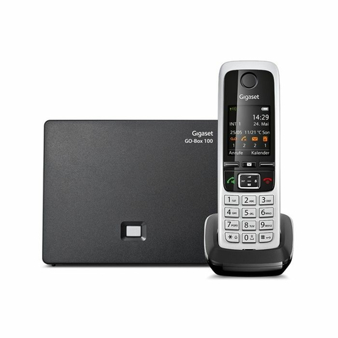 Teléfono fijo inalámbrico Gigaset C430A GO con contestador automático analógico/VoIP