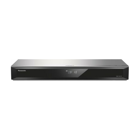 Panasonic DMR-UBC70EGS Grabador Blu-ray UHD 500GB HDD 2x DVB-C/T2 Tuner Plata
