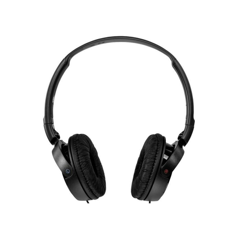 Auriculares Sony Mdr-Zx110 On Ear - Plegable Negro