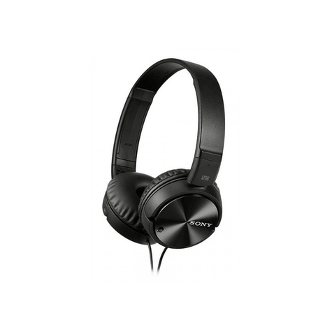 Auriculares Sony Mdr-Zx110na On Ear - Negro