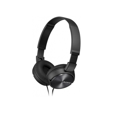 Auriculares Sony Mdr-Zx310b On Ear - Negro
