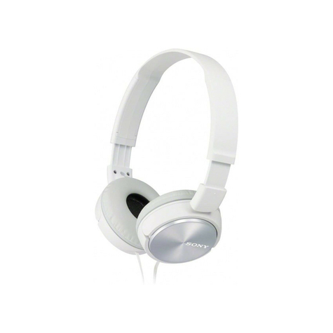 Auriculares Sony Mdr-Zx310w On Ear - Blanco