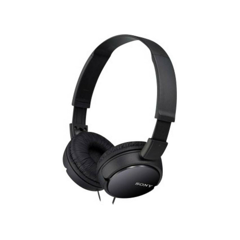 Sony Mdr-Zx110ap Auriculares De Oreja - Función De Auricular Plegable Negro