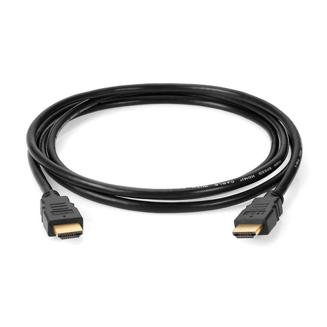 Reekin Cable Hdmi - 2,0 Metros - Full Hd (Alta Velocidad Con Ethernet)