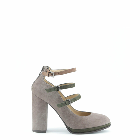Damen High Heels Made In Italia Grau 38
