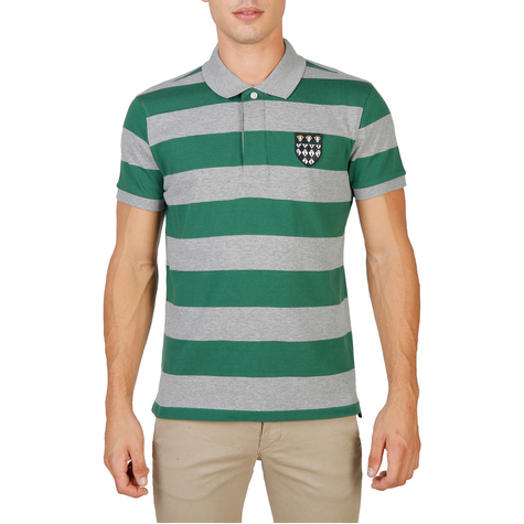 Polo Oxford University Hombre MAGDALEN-RUGBY-MM-GREEN