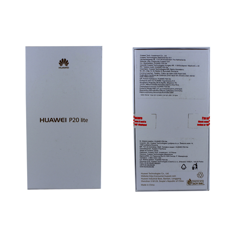 Huawei - Huawei P20 Lite - Caja de accesorios original SIN DISPOSITIVO