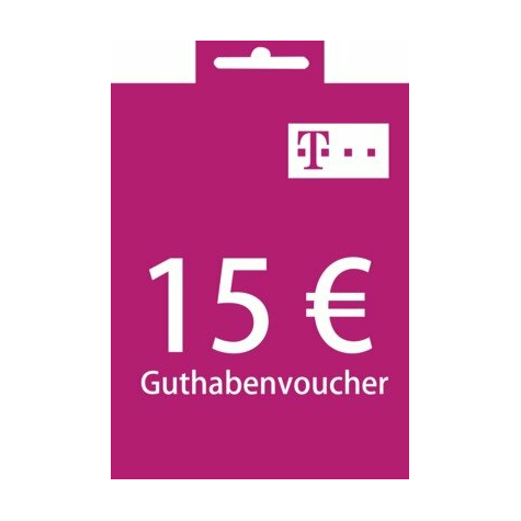 Bono De Crédito De Prepago De Telekom 15 Euros