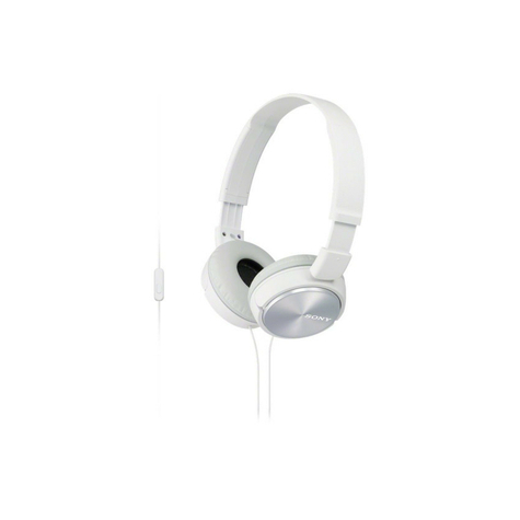 Auriculares Lifestyle Sony Mdr-Zx310apw, Blanco