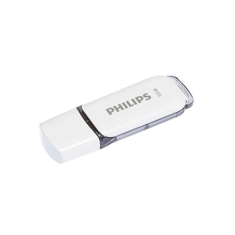 Philips Usb 2.0 32gb Snow Edition Gris Fm32fd70b/10