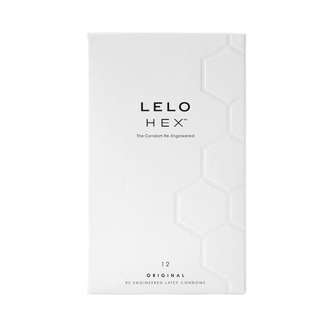 Preservativos Lelo Hex Original Paquete De 12
