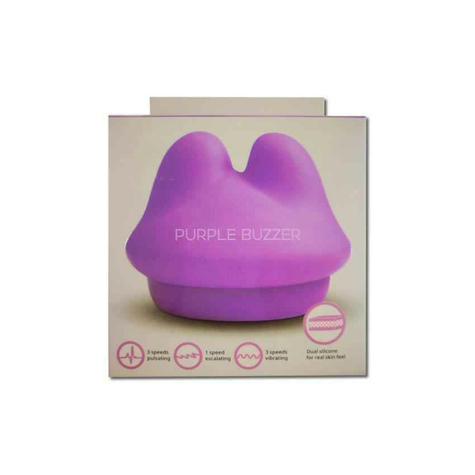 Purple Buzzer Massager, Waterd
