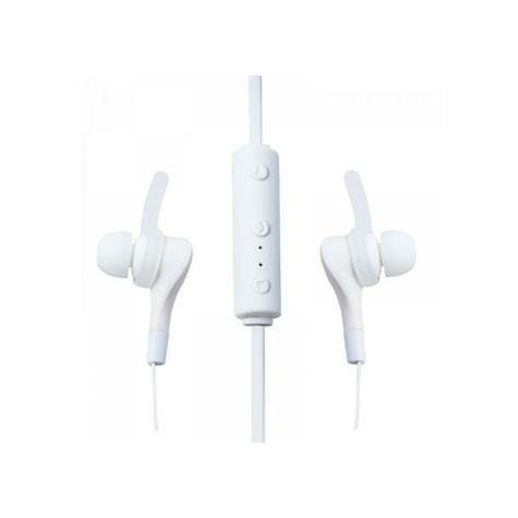 Logilink Auriculares Estéreo Intraauriculares Bluetooth, Blanco(Bt0040w)