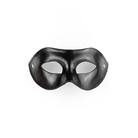 Máscara:Máscara De Ojos - Pvc/Imitación De Cuero - Negro