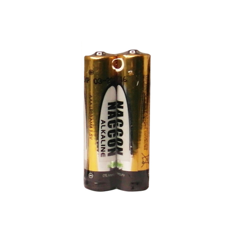 Accesorios Sexshop Item:Naccon Alkaline Lr03 Battery Aaa - 2 Pack