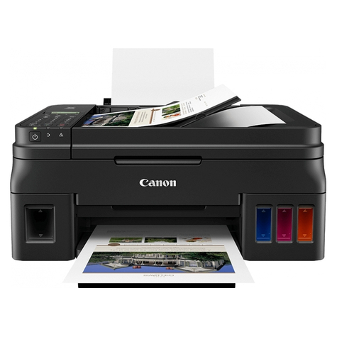 Impresora Multifunción Canon Pixma G4511 Escáner Copiadora Fax Wi-Fi