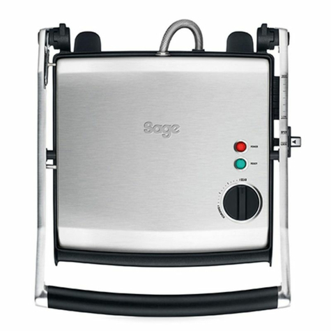 Sage Appliances SGR200 Grill de contacto El Grill Adjusta, 2200 W