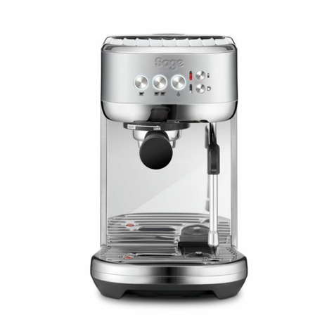 Sage Appliances SES500 Máquina de café espresso The Bambino Plus, acero inoxidable cepillado